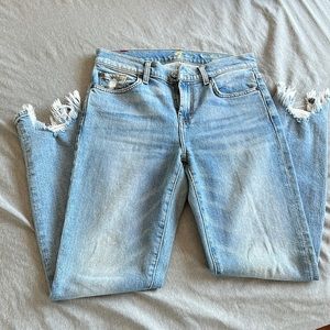 7 For All Mankind ankle denim